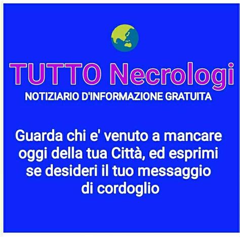 Matino TUTTO Necrologi